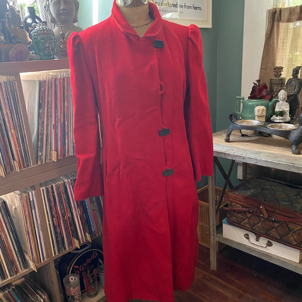 Vintage Briarlee Red Coat